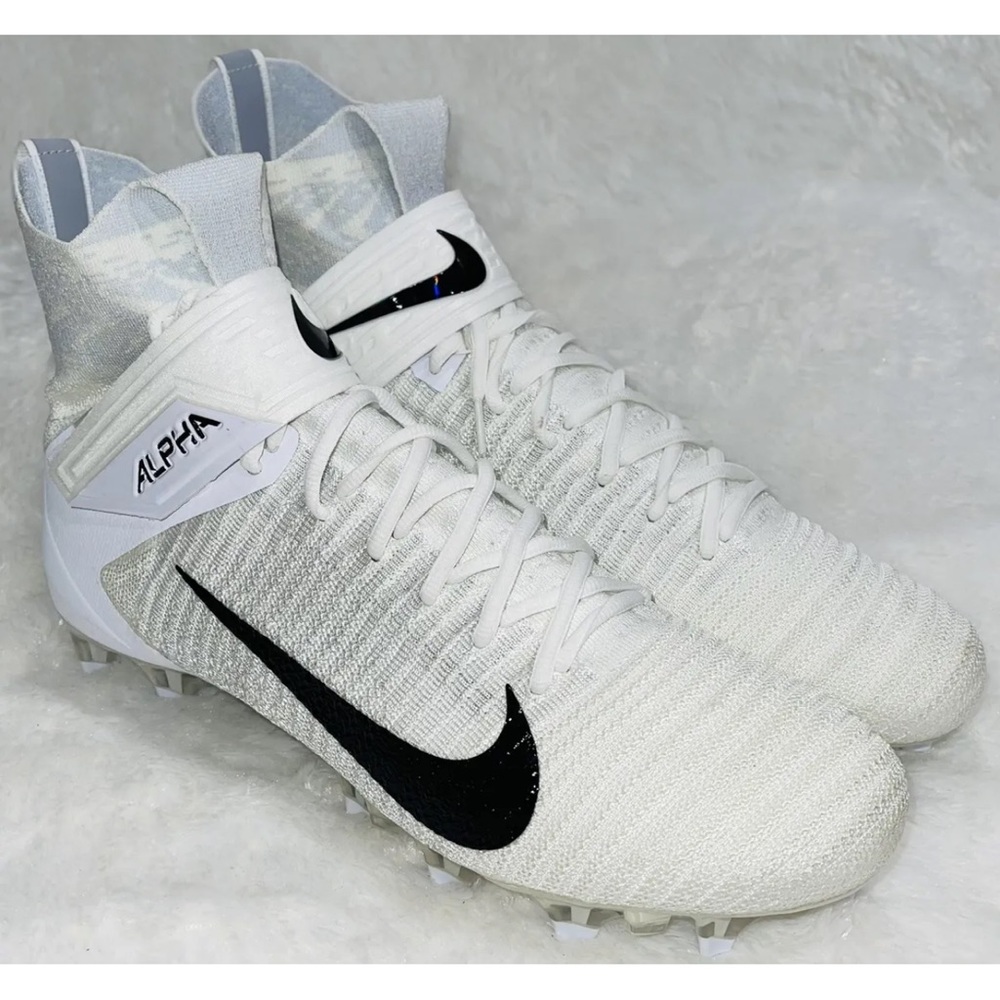 Nike Alpha Menace Elite 2 White Wolf Gray Cleats